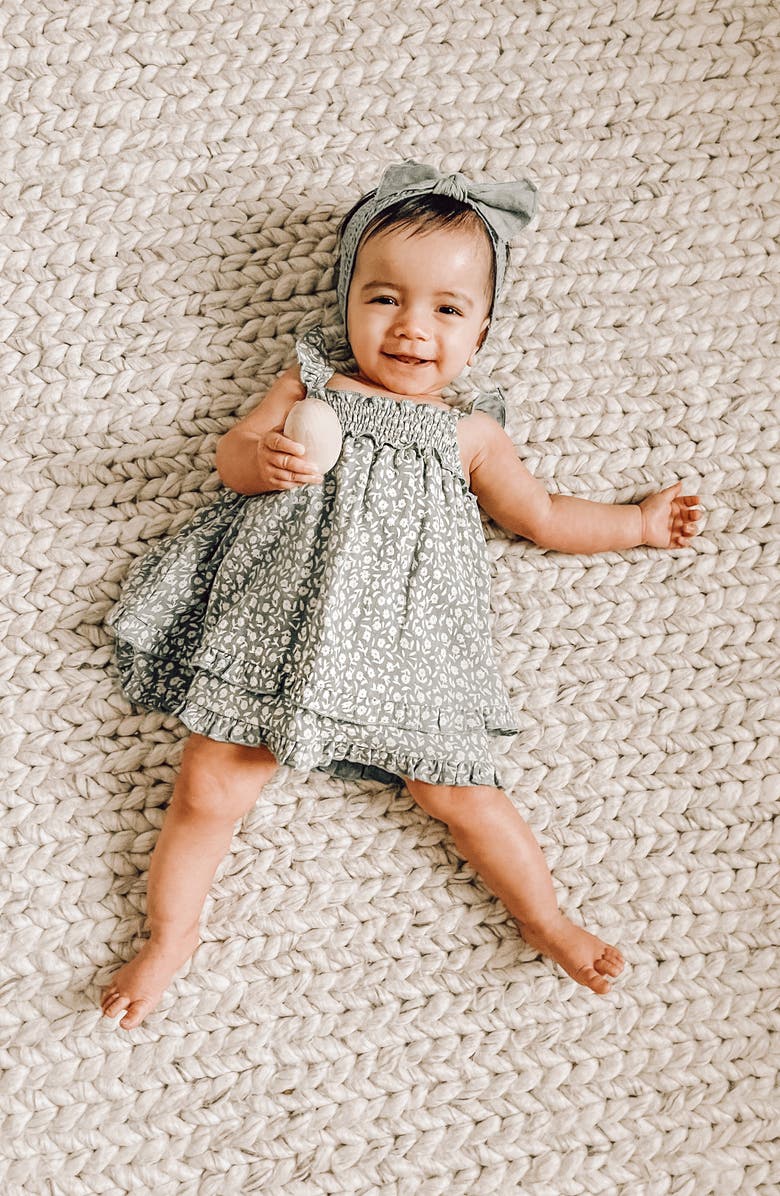 L'ovedbaby Organic Cotton Muslin Dress, Alternate, color, 