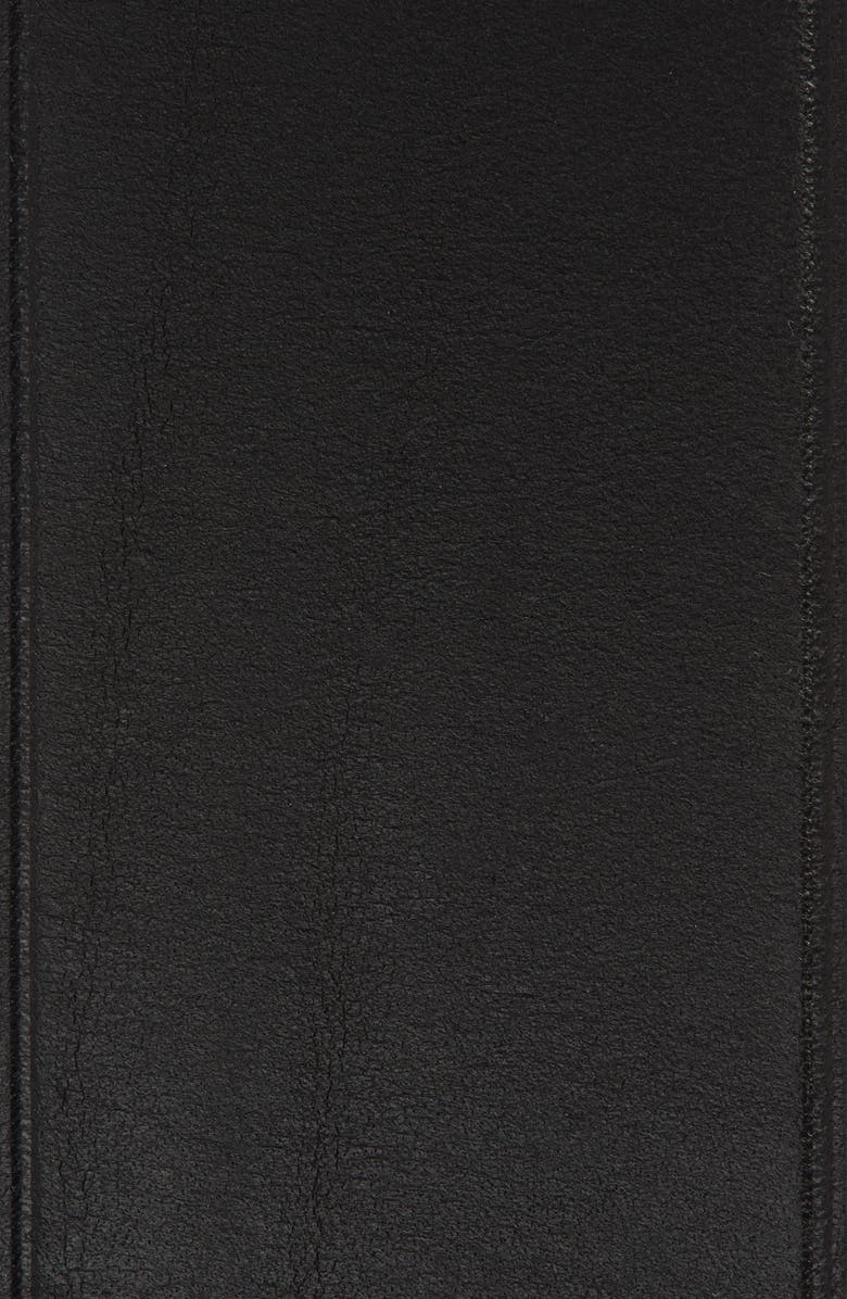 Ralph Lauren Purple Label RL Logo Buckle Leather Belt, Alternate, color, 