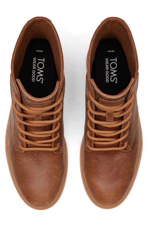 Toms Navi Trvl Lite Water Resistant Boot In Tan