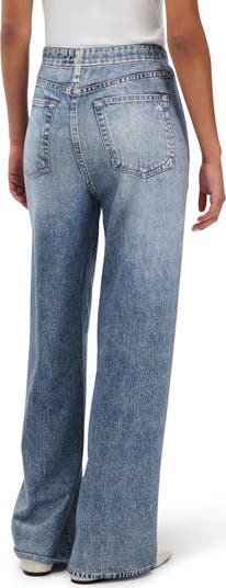Miramar Wide Leg Cotton Terry Sweatpant Jeans
