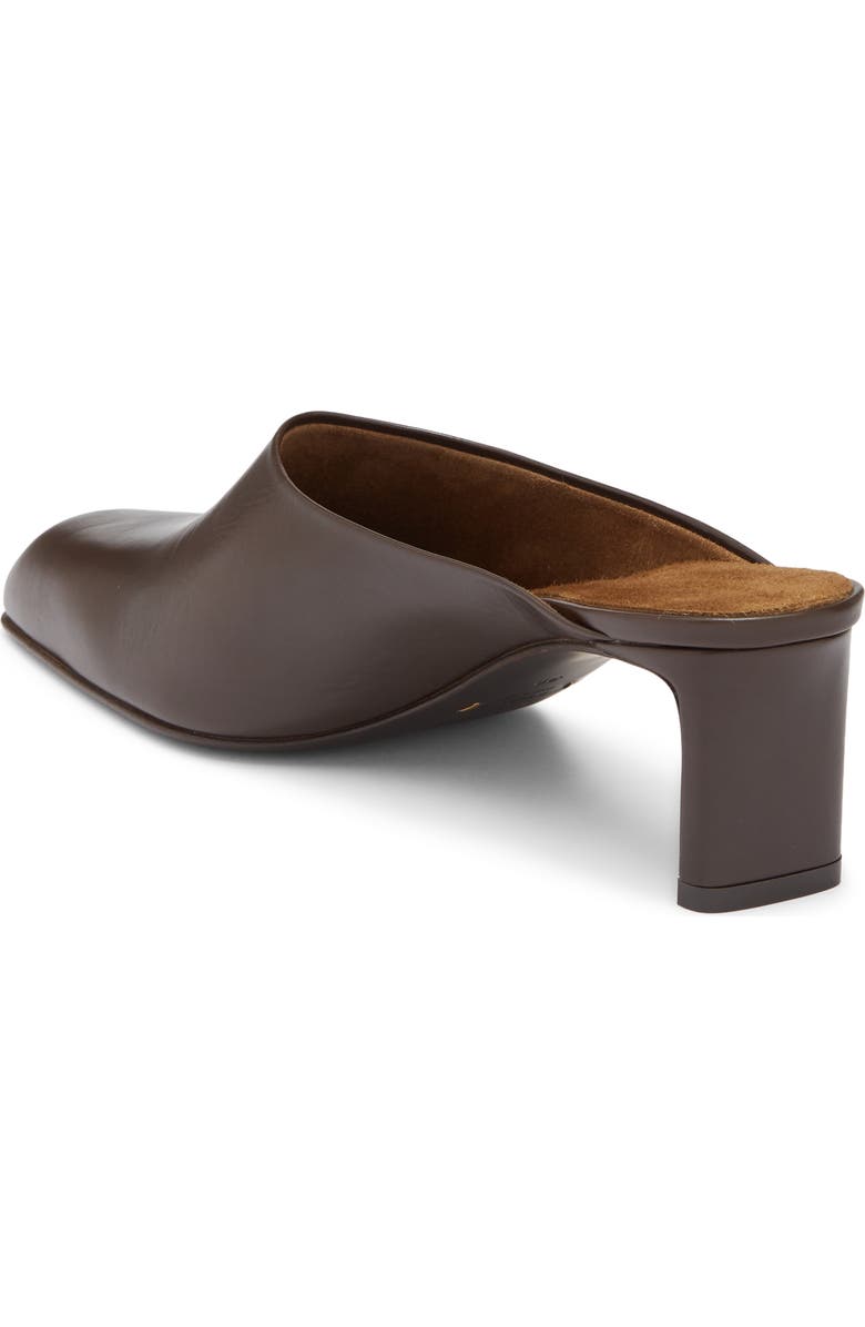 Khaite Colt Square Toe Mule, Alternate, color, Cacao