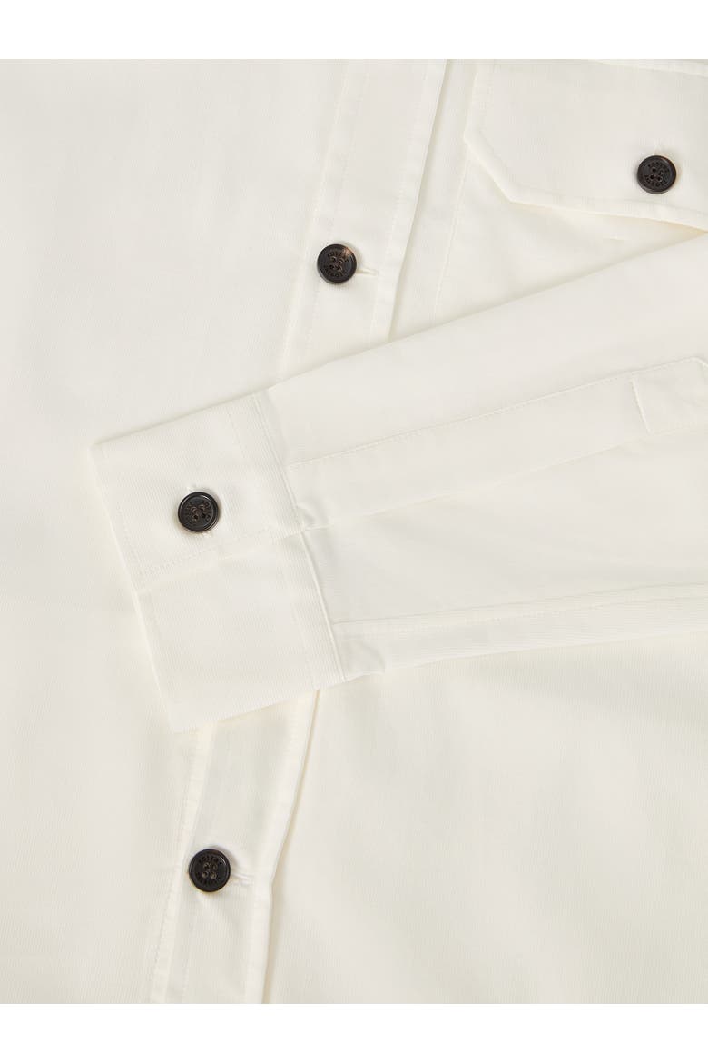 Burton Pinwale Corduroy Shirt Jacket, Alternate, color, Cream
