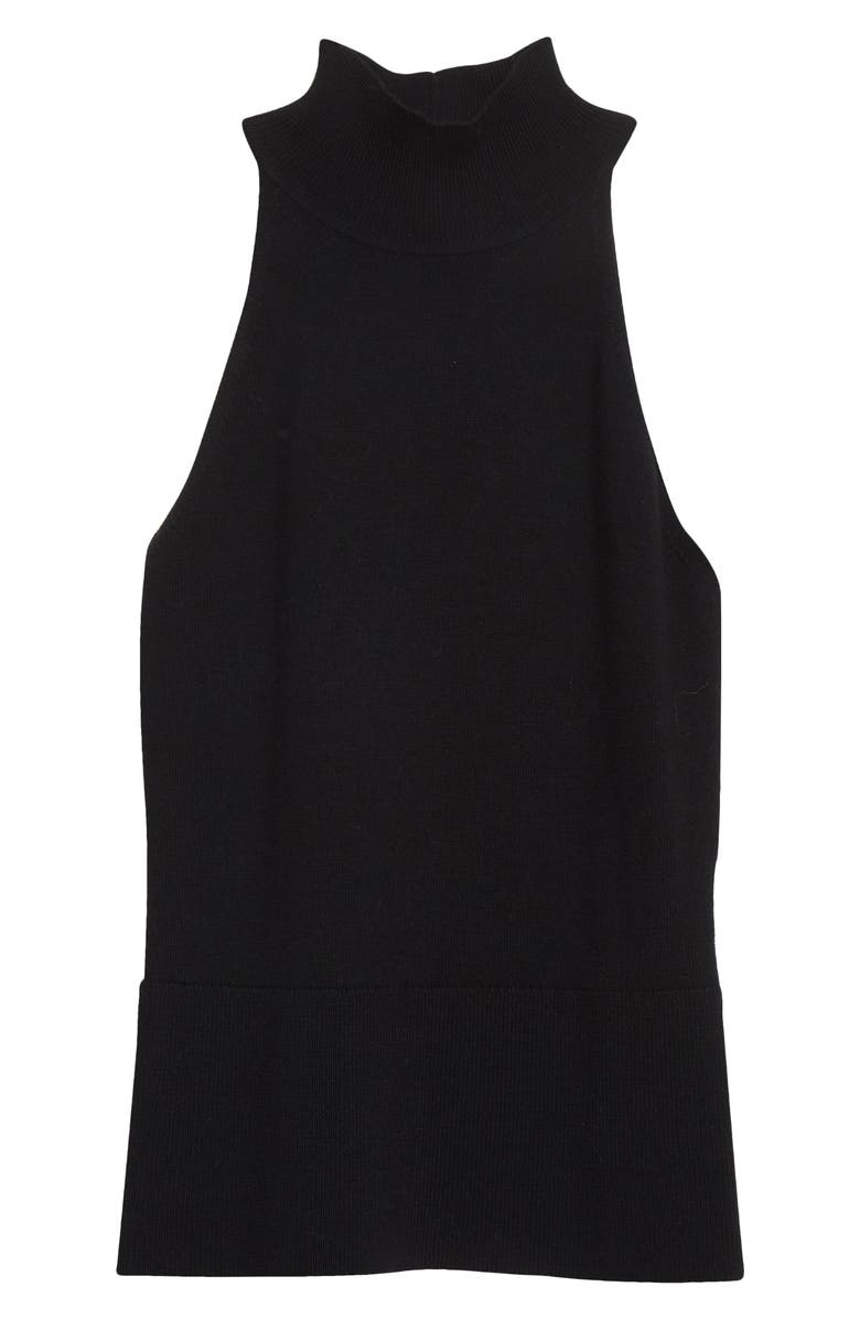 TOTEME Sleeveless Wool Blend Rib Sweater, Alternate, color,