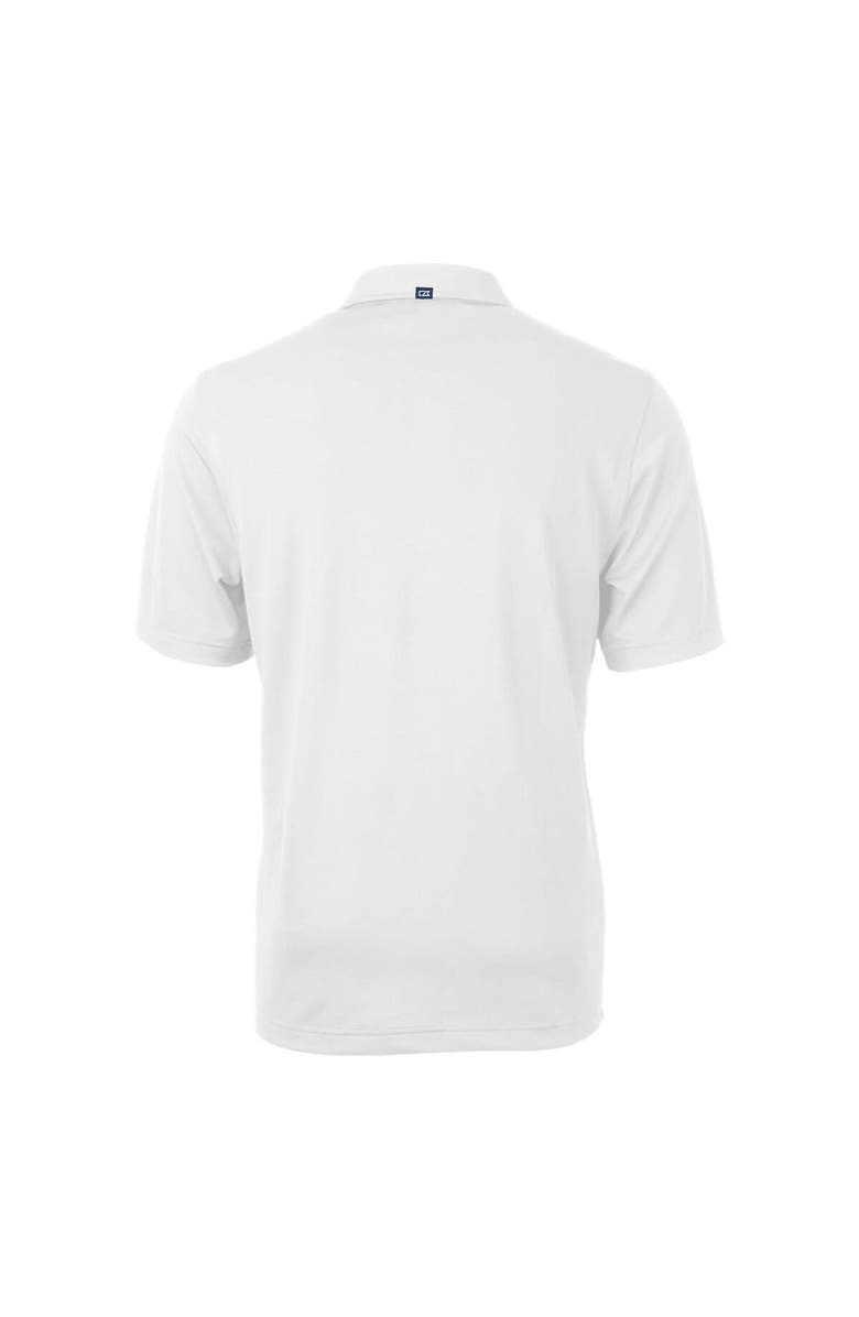 Cutter & Buck Men's Cutter & Buck White Atlanta Falcons Throwback Logo Virtue Eco Pique Recycled Big & Tall Polo, Alternate, color, 