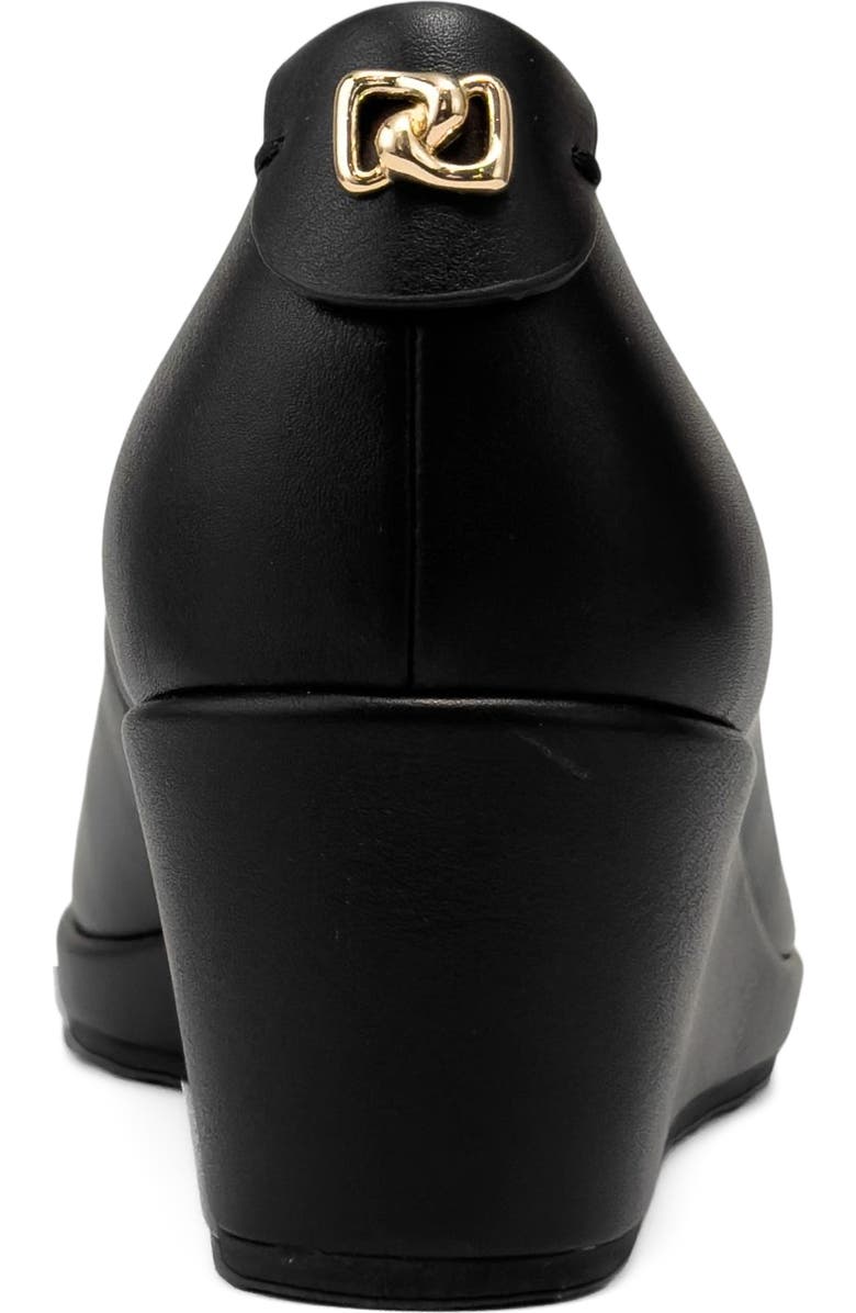 Aerosoles Roma Wedge Pump, Alternate, color, Black/ Black