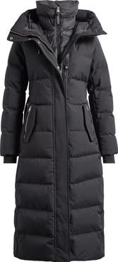 Mackage Shyla 800 Fill Power Down Coat with Removable Quilted Bib
