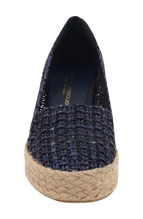 Andre Assous André Assous Patti Espadrille Wedge In Blue