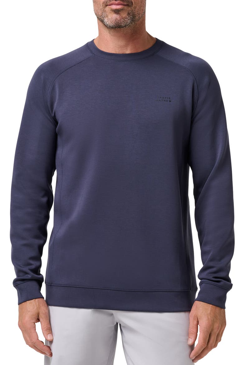 Fibercloud Crewneck Sweatshirt, Main, color, TOTAL ECLIPSE