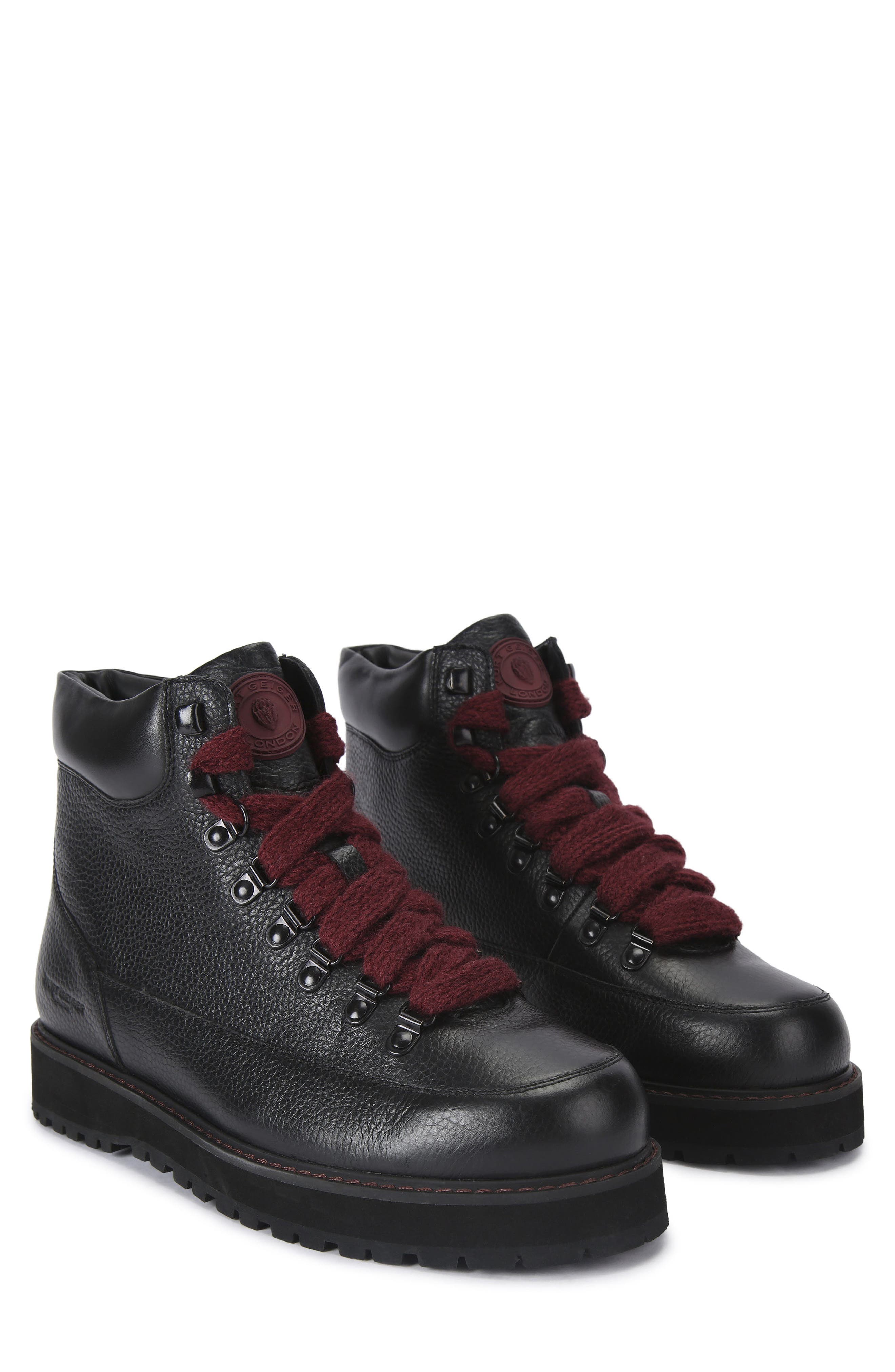 Kurt Geiger London Chiltern Hiker Boot, Alternate, color, Black