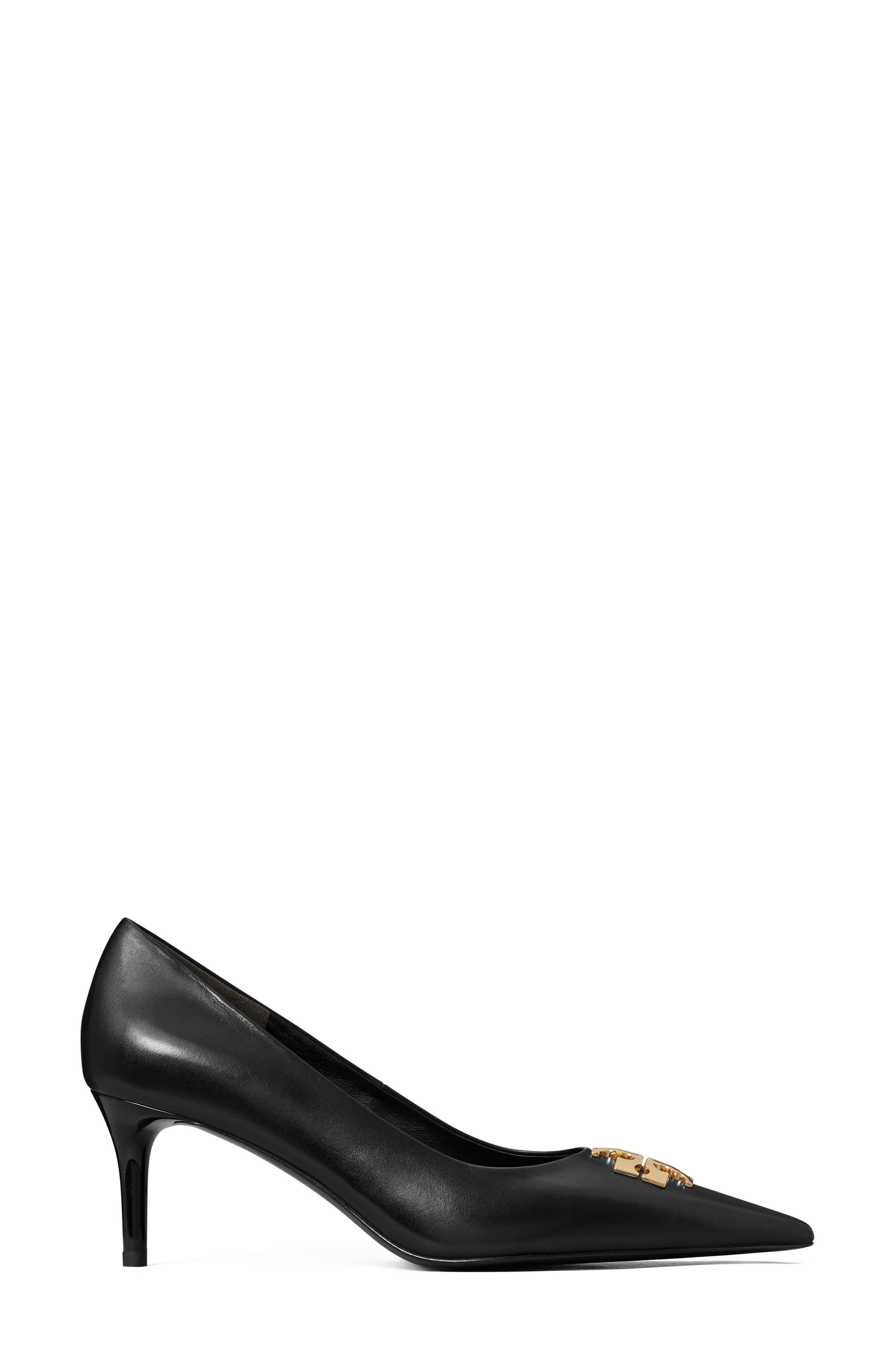 Charlie Pump, Alternate, color, PERFECT BLACK / GOLD