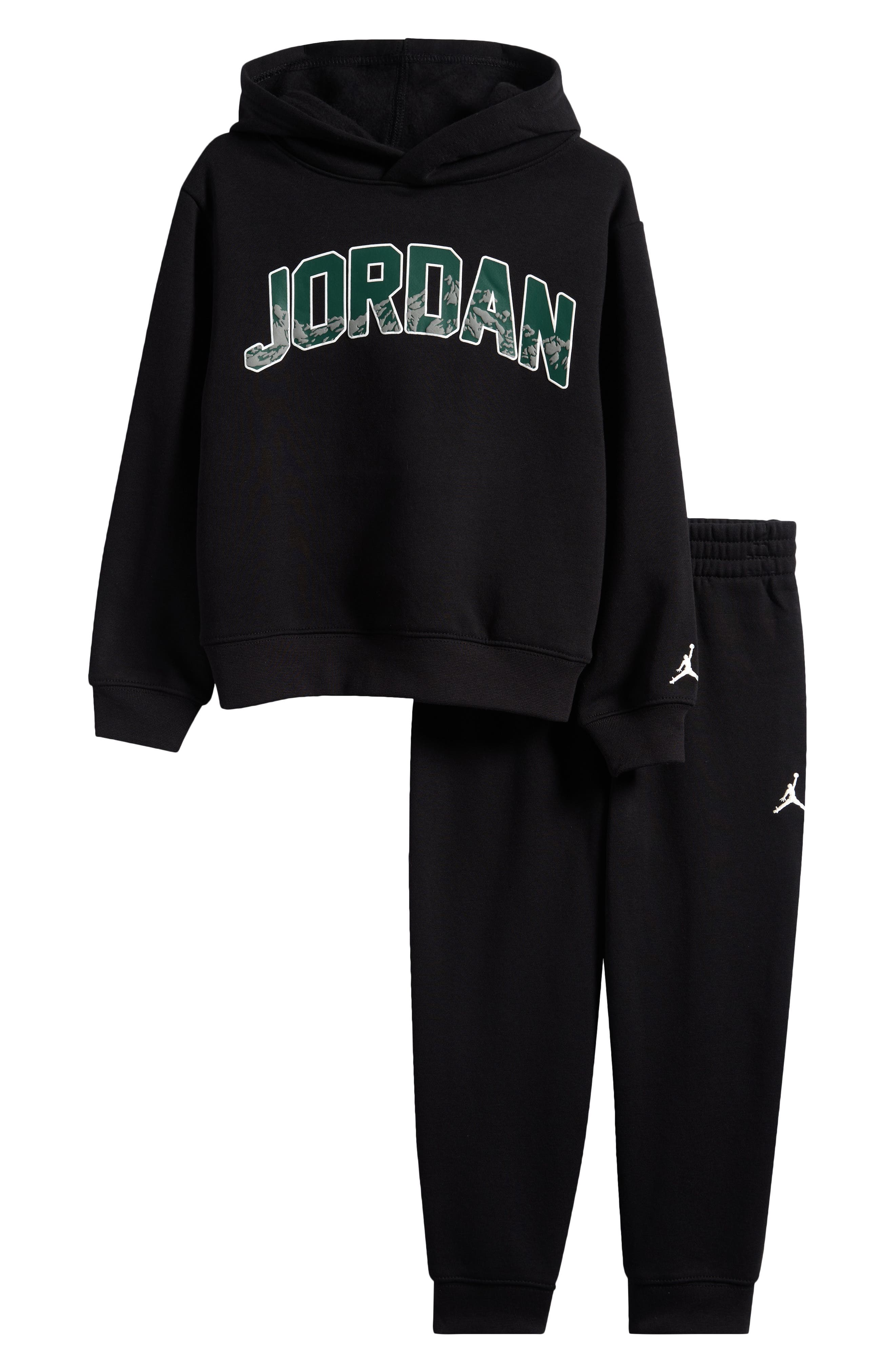 Kids' MJ AJ1 Fleece Hoodie & Joggers Set