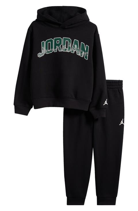 Kids' MJ AJ1 Fleece Hoodie & Joggers Set