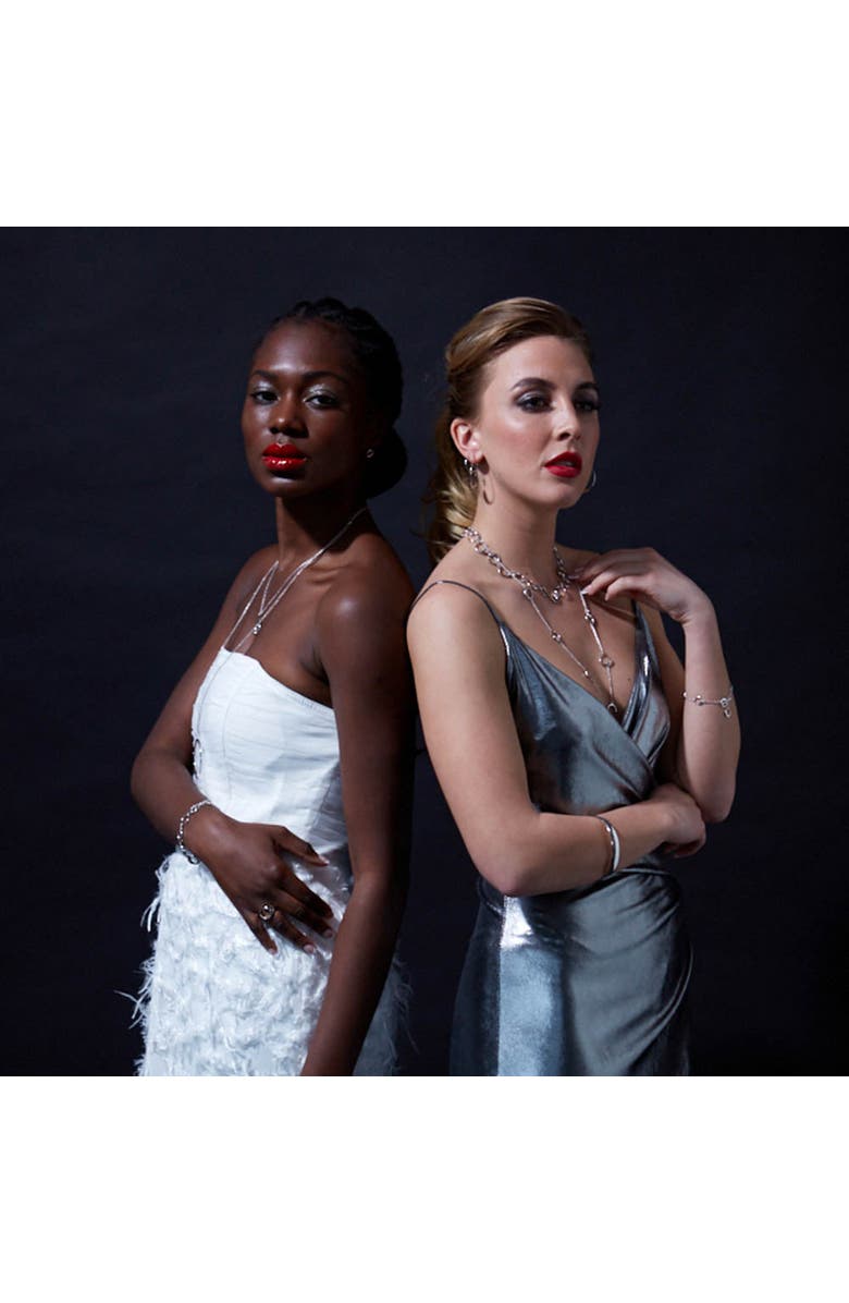 Lucy Quartermaine Luna Station Bracelet, Alternate, color, Sterling Silver