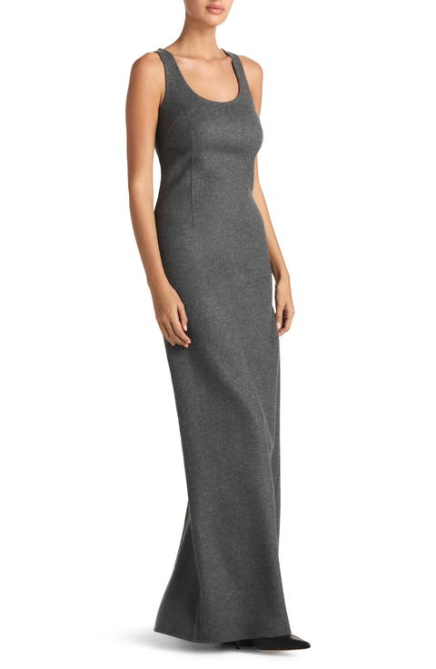 Double Face Wool & Cashmere Dress