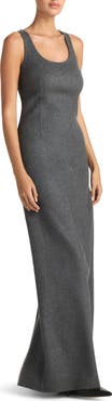 St. John Collection Double Face Wool & Cashmere Dress