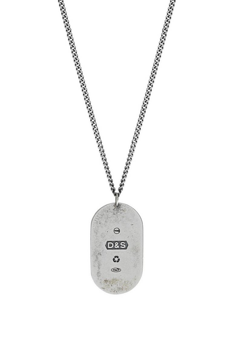 Degs & Sal Men's Dog Tag Necklace, Alternate, color, Silver