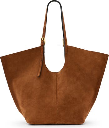 ALLSAINTS Ara スエードトート│上質カウスエード×大容量 AllSaints Ara East West Suede Tote | Nordstrom