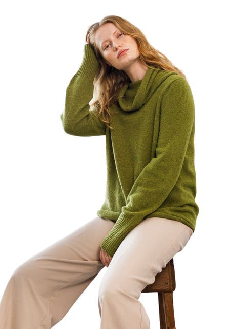 Supersoft Slouchy Cowl Neck Sweater