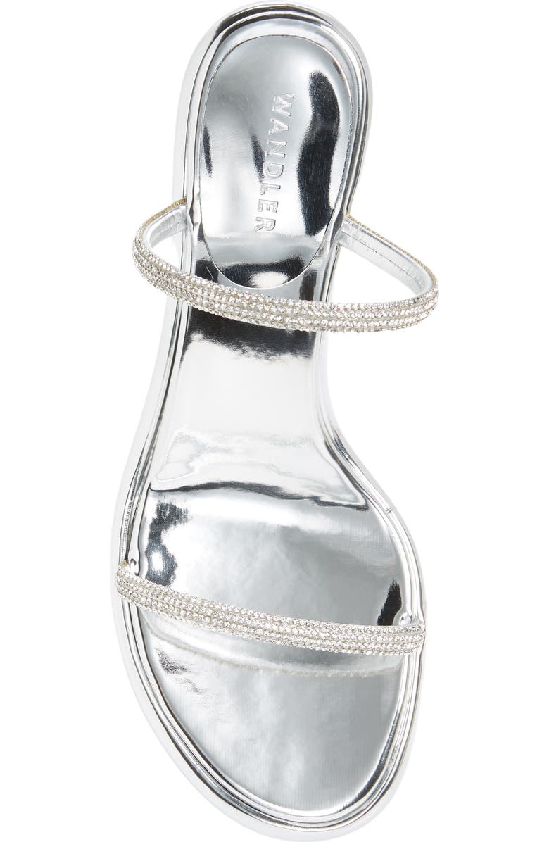 Wandler June Crystal Embellished Slide Sandal, Alternate, color,
