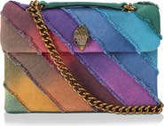 Kurt Geiger London Kensington Rainbow Denim Shoulder Bag