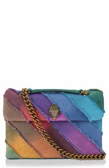 Kurt Geiger London Kensington Rainbow Denim Shoulder Bag