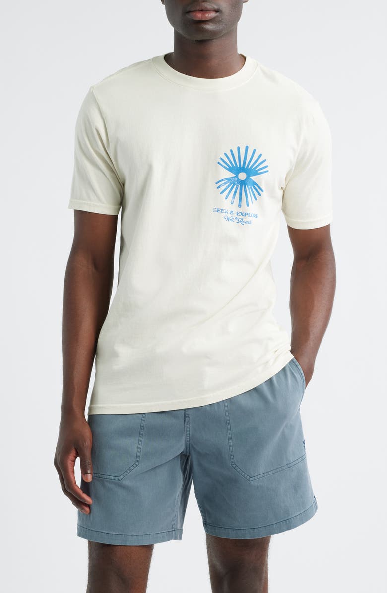 Roark Seek and Explore Cottton Graphic T-Shirt, Main, color, Washed Off