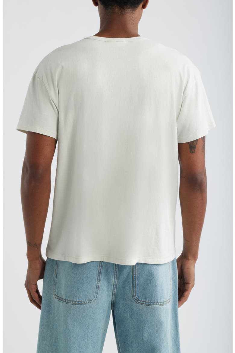 Crop Cotton T-Shirt, Alternate, color, VINTAGE WHITE