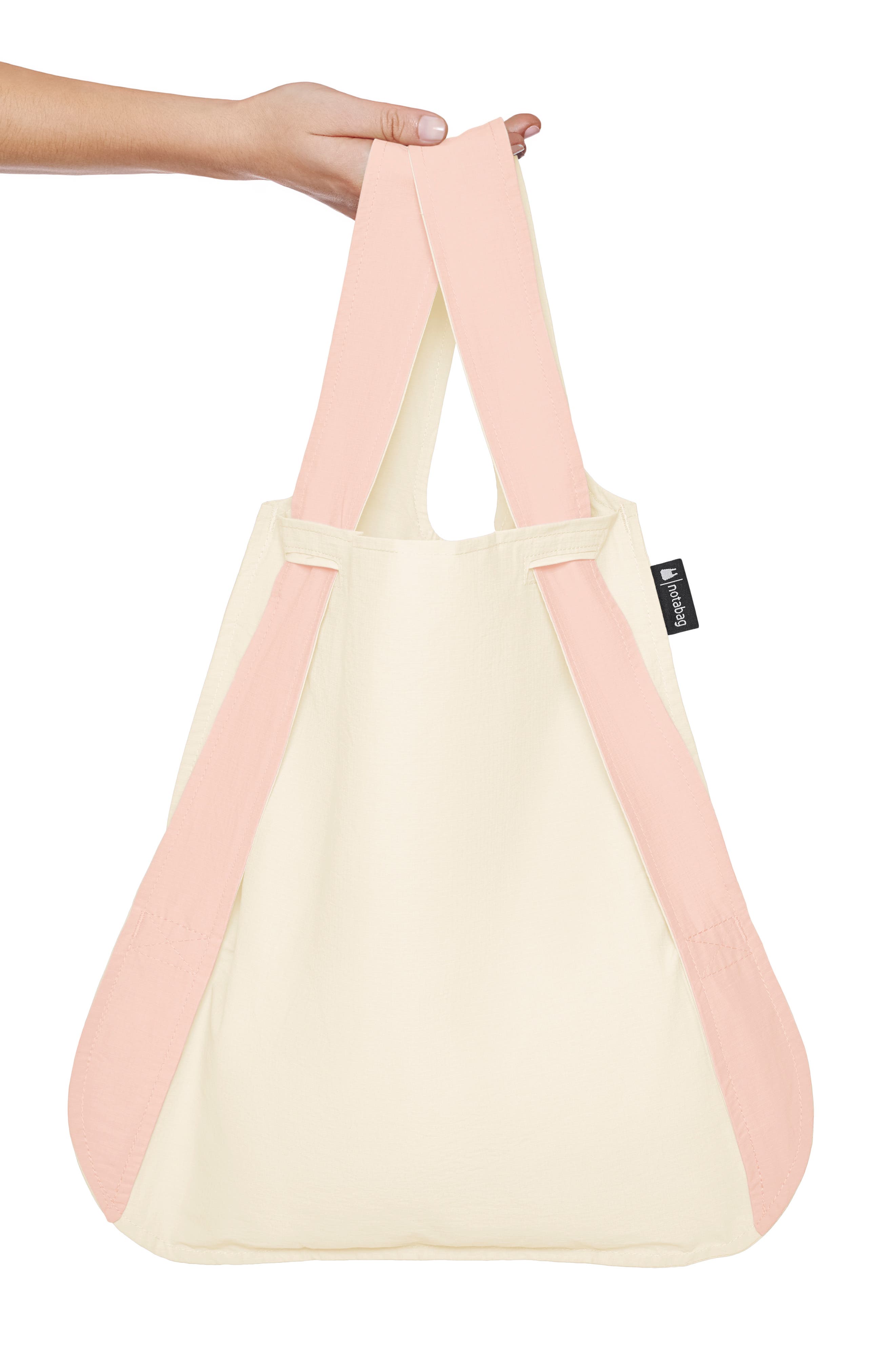 Convertible Tote Backpack, Alternate, color, ROSE/ RAW