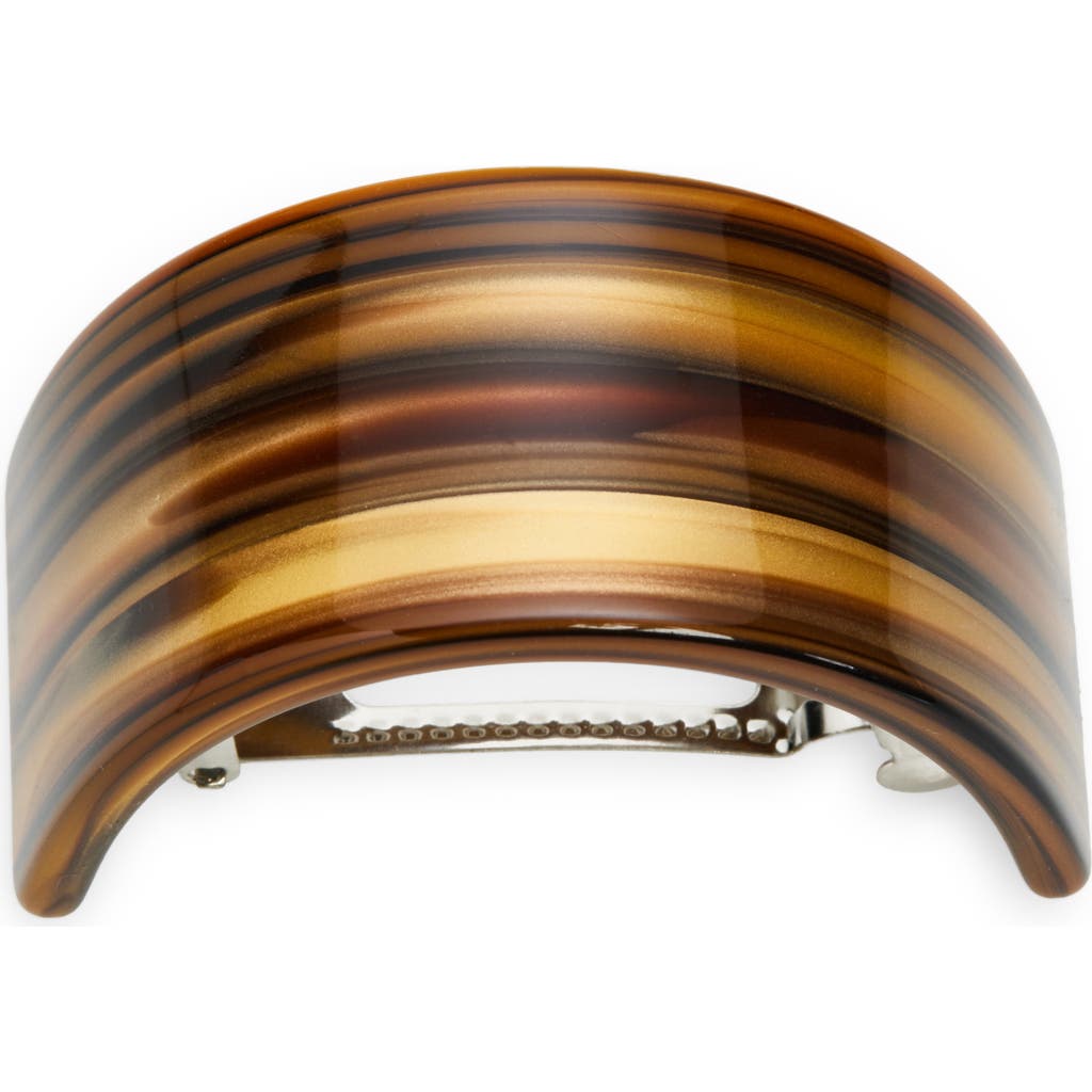 Machete French Pony Barrette In Brown