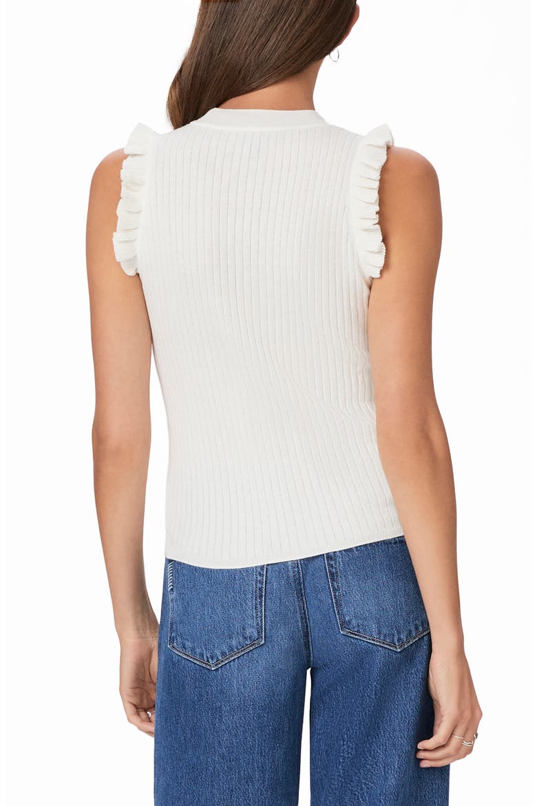 Somi Sleeveless Cotton Blend Sweater, Alternate, color, IVORY