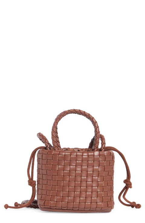 Mini Woven Crossbody Bag