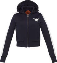 MCM Essential Logo Terry Zip Hoodie