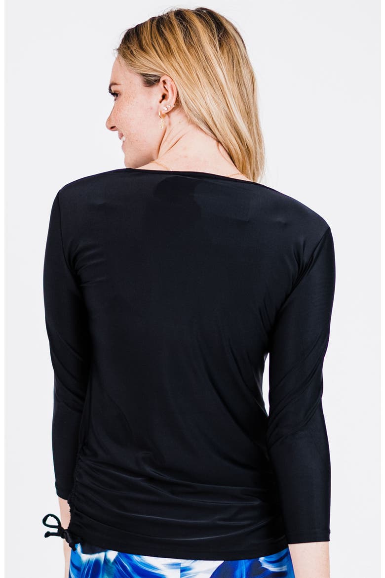 Margaux Swim Top, Alternate, color, Black