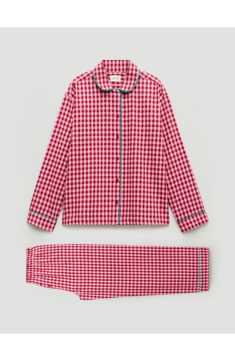 Hush Brushed Cotton Pajamas, Alternate, color, Pink Mix