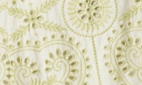 ENDLESS ROSE ENDLESS ROSE EYELET EMBROIDERY A-LINE DRESS