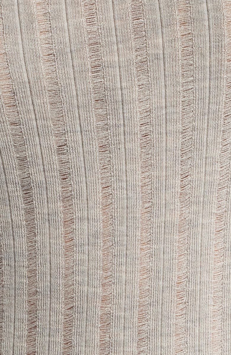 BOSS Fatirami Mock Neck Virgin Wool Sweater, Alternate, color, 