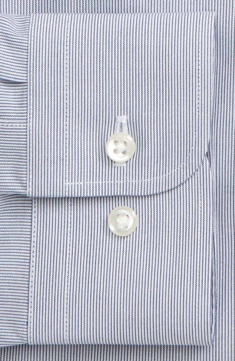 NORDSTROM MEN'S SHOP Smartcare<sup>™</sup> Trim Fit Stripe Dress Shirt, Alternate, color, 