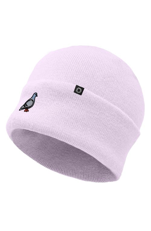 Dalix Pigeon Beanie Cap In Purple