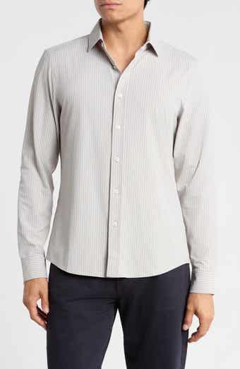 State of Mind Slim Fit Stretch Button-Up Shirt