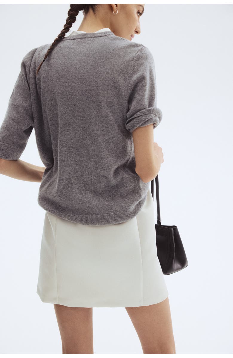 H&M Pull-on Skirt, Alternate, color, White