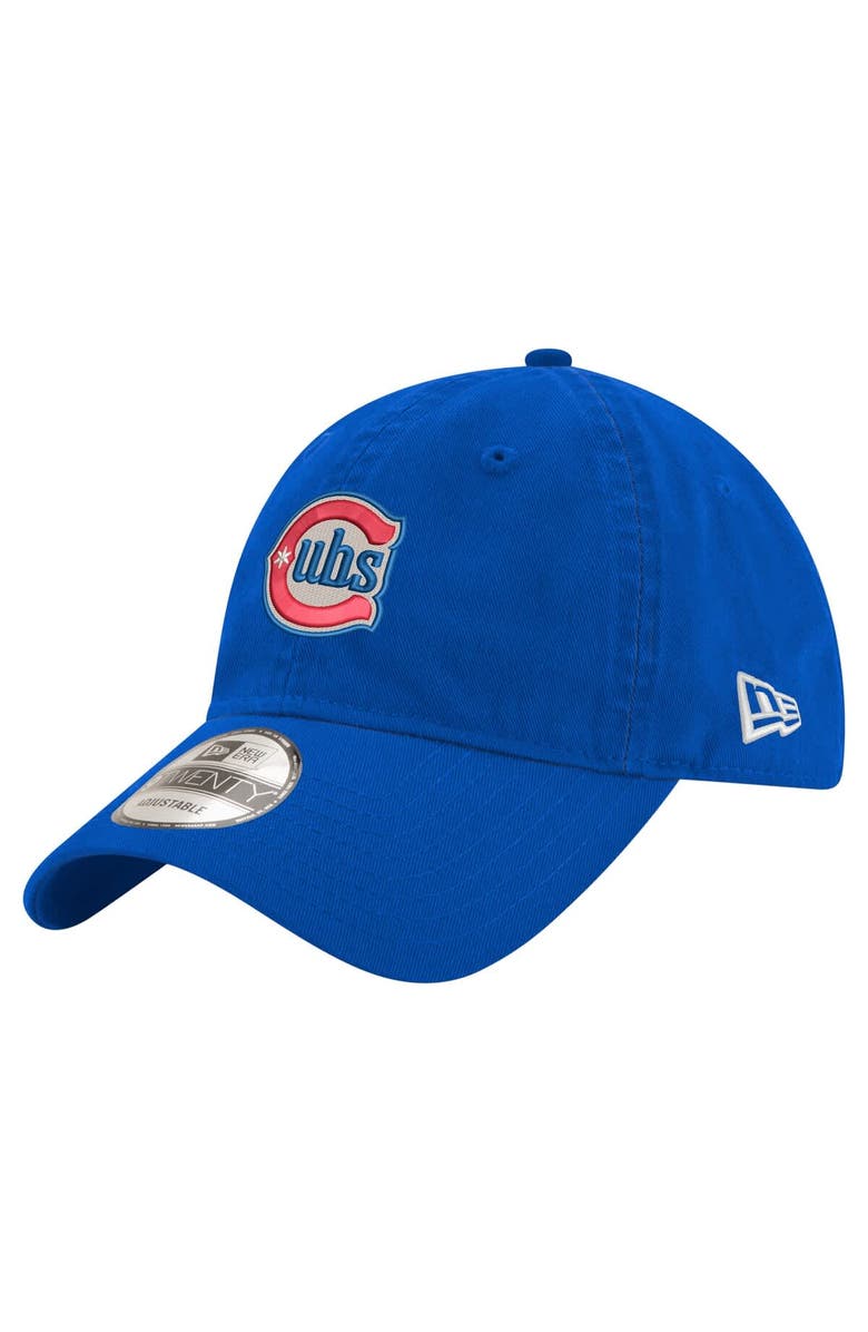 New Era Men's New Era Royal Chicago Cubs Blues 9TWENTY Adjustable Hat, Alternate, color, Royal
