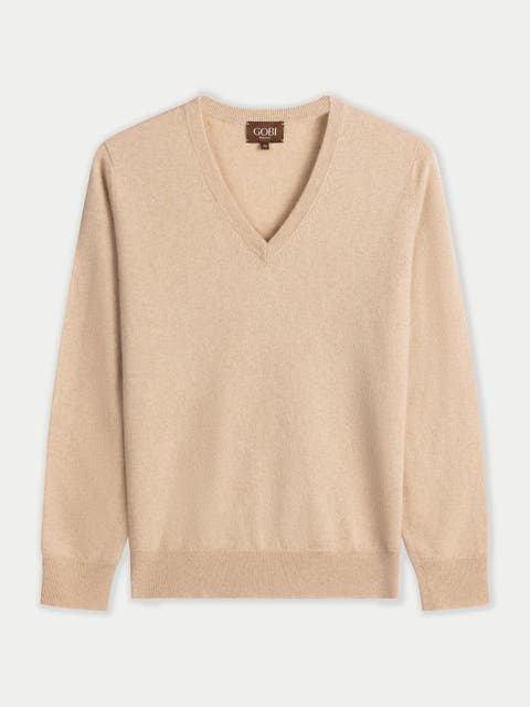 Timeless Cashmere V-Neck Sweater
