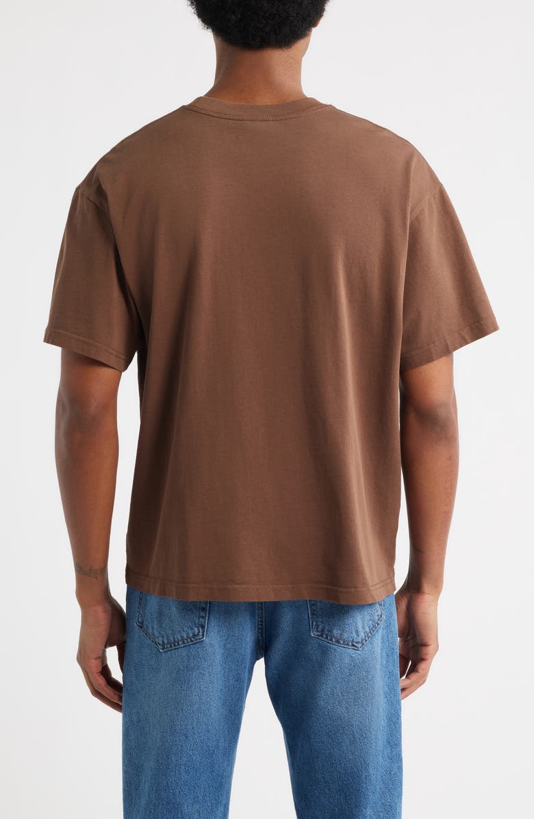 SANTO STUDIO Act Dumb Play Smart Graphic T-Shirt, Alternate, color, Brown