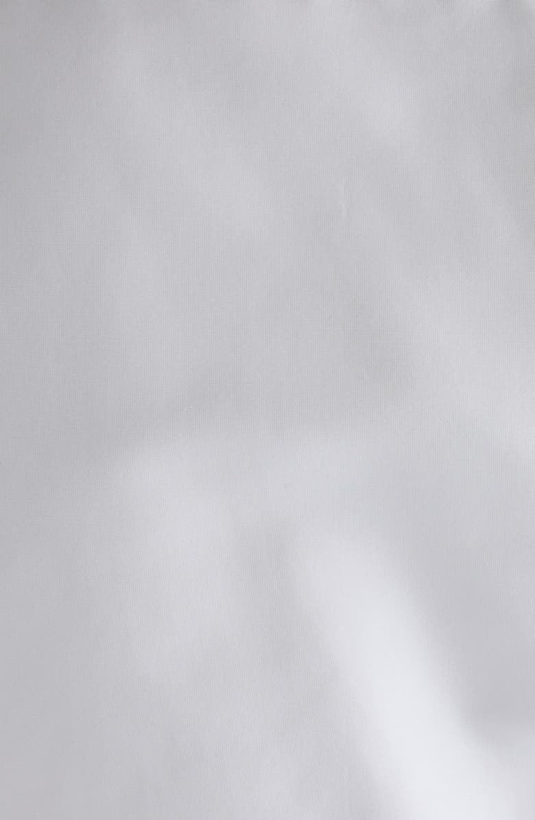 Givenchy Bow Taffeta Button-Up Shirt, Alternate, color, 