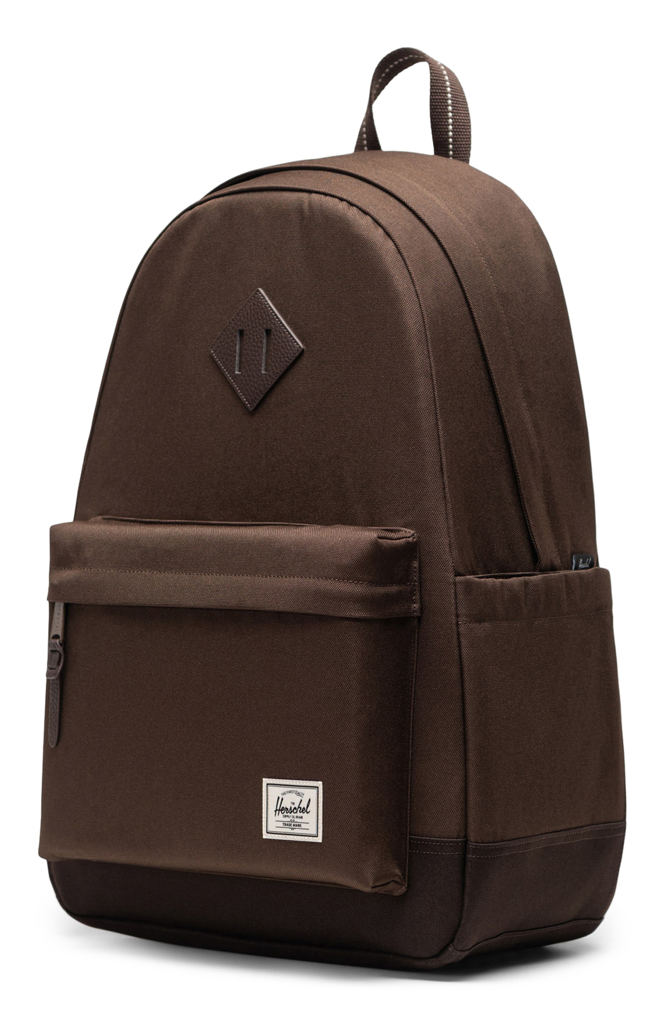 Herschel Supply Co. Heritage Backpack, Alternate, color, Brown Slate/Delicioso