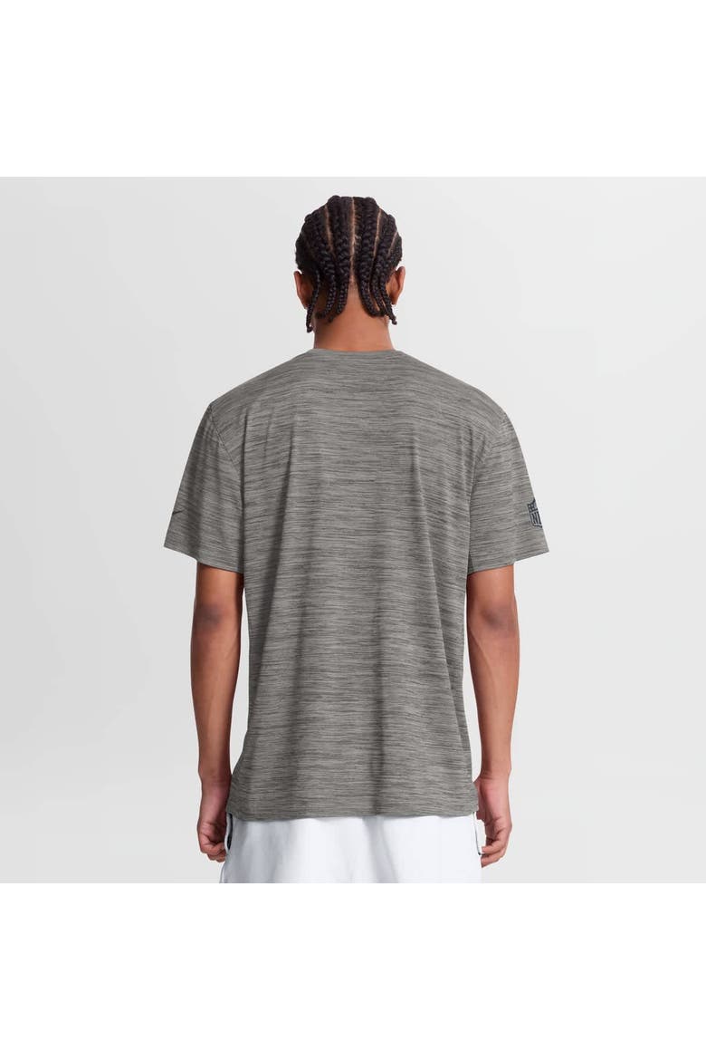 Men's Nike Gray Chicago Bears Sideline Double Covered Dri-FIT Velocity T-Shirt, Alternate, color, Gray