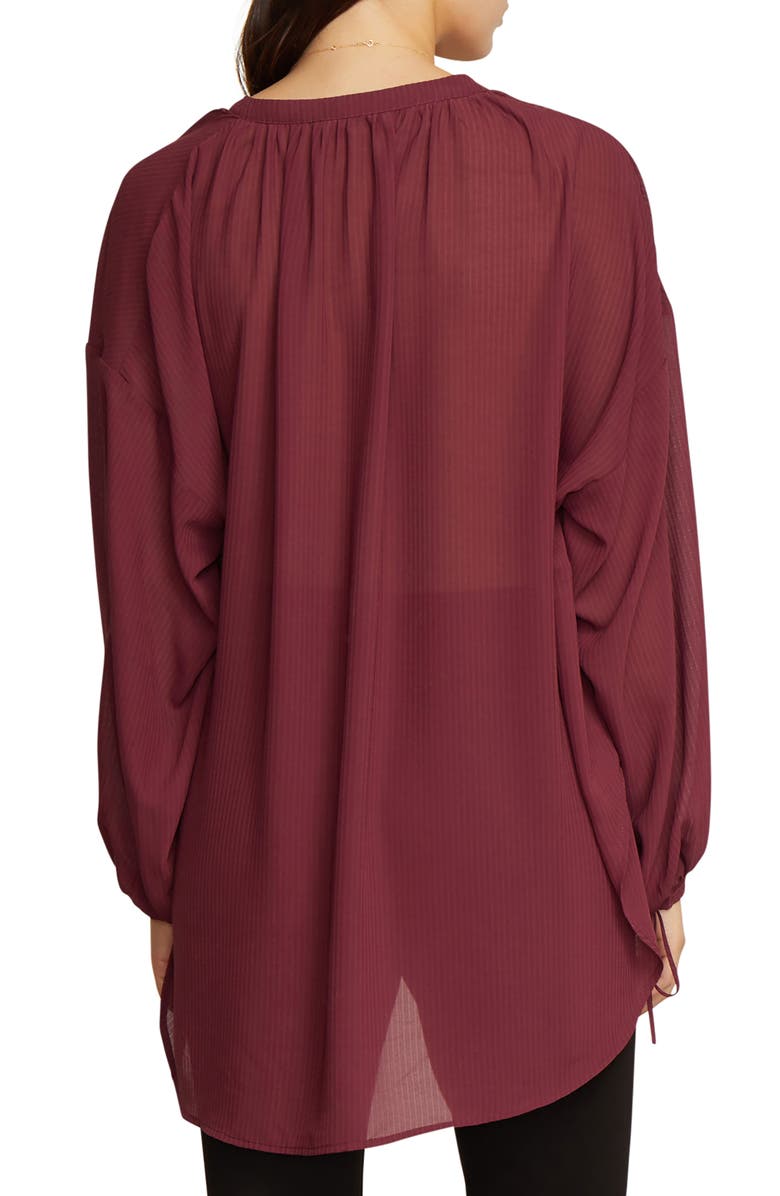 Habitual Cosette Tie Neck Blouse, Alternate, color,