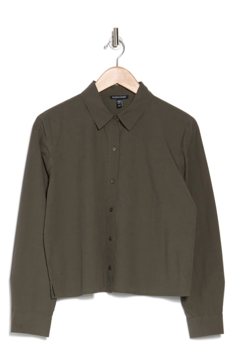Eileen Fisher Classic Button-Up Shirt, Alternate, color,