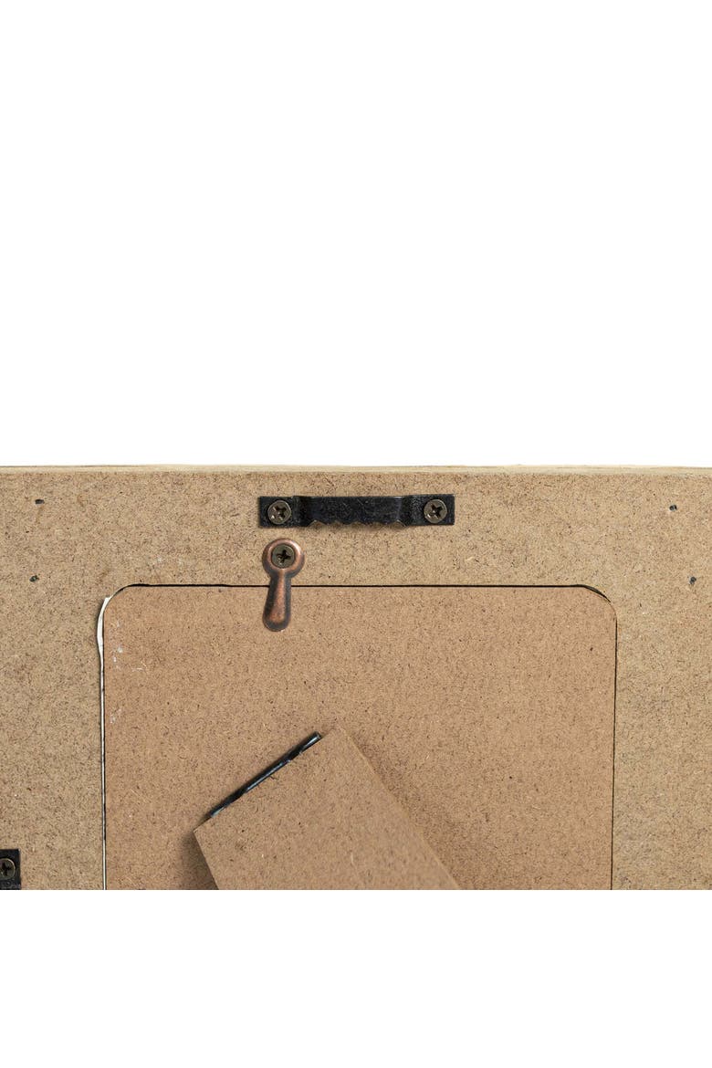 4x6 Inch Striped Driftwood Picture Frame, Alternate, color, Brown