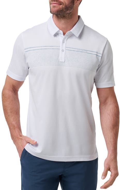 Overstay Chest Stripe Polo